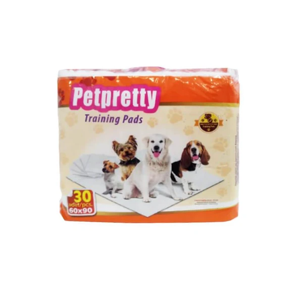 Pet Pretty Çiş Pedi 30 Adet 60x90cm Kokusuz ürün görseli 1