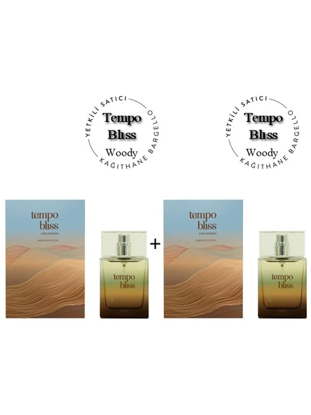 Tempo Blıss + Tempo Blıss Kadın Parfüm Edp  Woody - Mnmstem2 ürün görseli 1