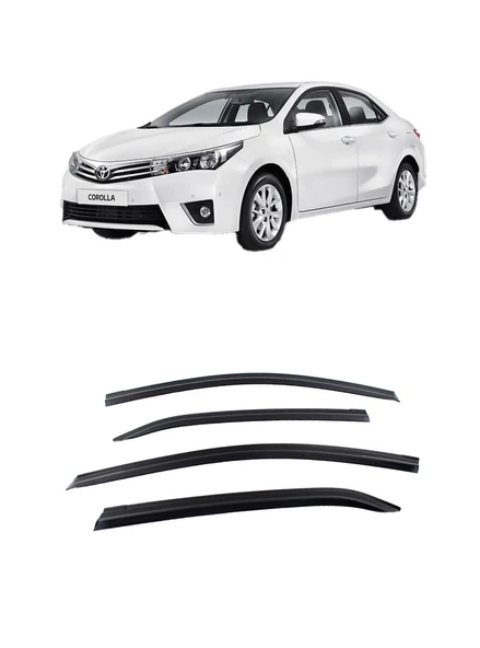 Toyota Corolla 2014-2018 Arası Cam Rüzgarlık OEM (Made in Korea) ürün görseli 1