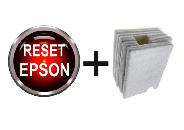 Epson L1216 Yazıcı Için Atık Mürekkep Pedi ve Reset Programı Keçe + Program ürün görseli 1