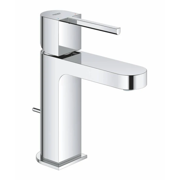 Grohe Plus Lavabo Bataryası, Sifon Kumandalı, Krom, 32612003 ürün görseli 1