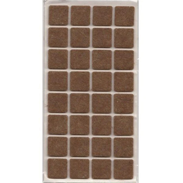 Gürçay Mobilya Altı Zemin Koruyucu Keçe 25x25mm ürün görseli 1