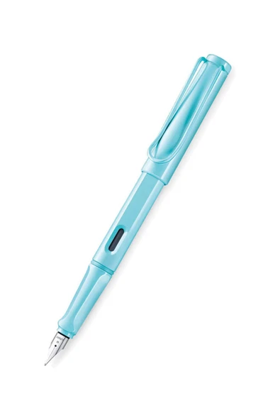 LAMY SAFARI 2023 OZEL URETIM RENGI AQUASKY DOLMA KALEM LH UC ürün görseli 1