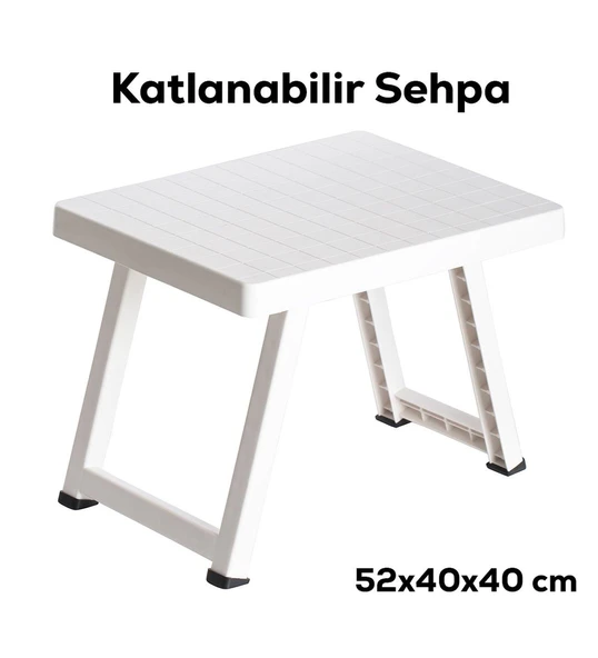 Katlanır Plastik Kamp Sehpası - Resim 2