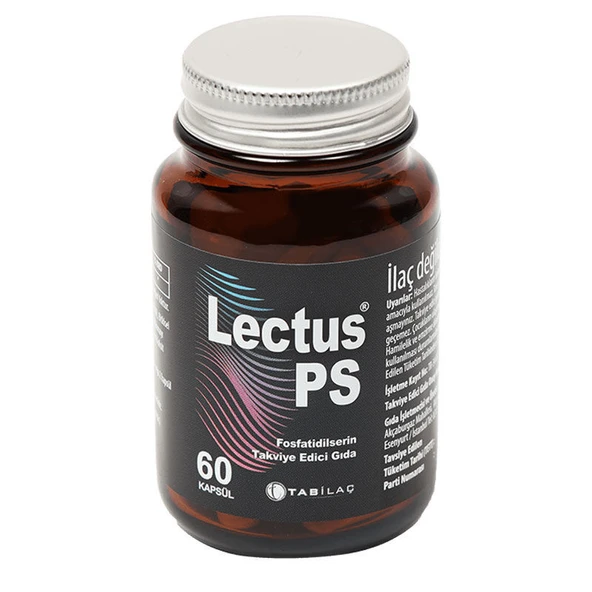 Lectus PS Fosfatidilserin Takviye Edici Gıda 60 Kapsül ürün görseli 1