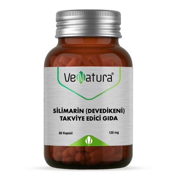 Venatura Silimarin Takviye Edici Gıda 60 Kapsül ürün görseli 1