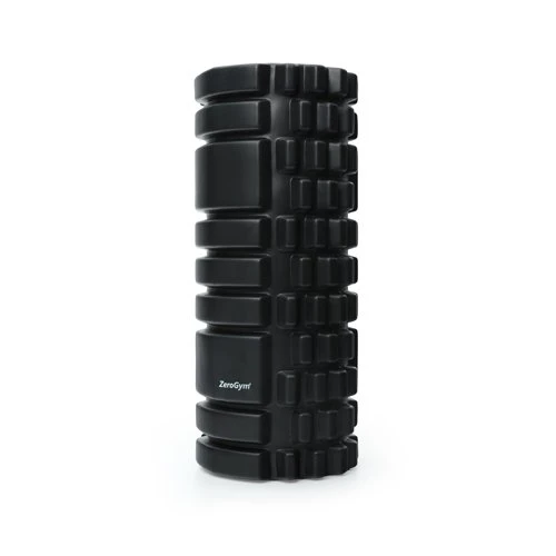 Zerogym Pro Foam Roller Orta Sert 32cm x 14cm Siyah ürün görseli 1