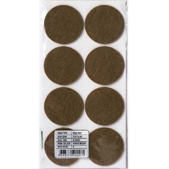 Masa - Sandalye Altı Keçe 55mm ürün görseli 1