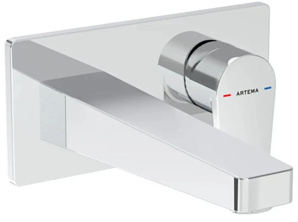 Artema Lavabo Bataryası, Flow Square, Ankastre (Sıva Üstü Grubu) A43180 ürün görseli 1