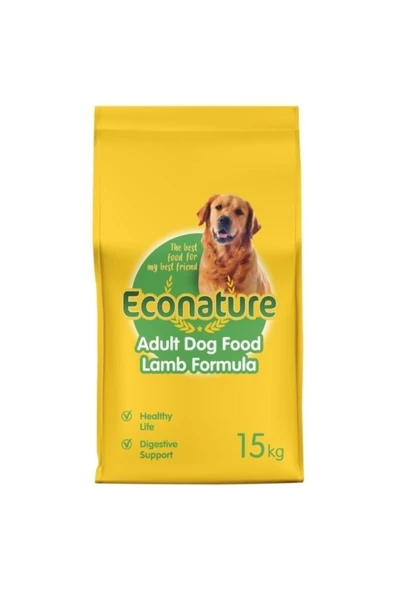 Econature SYET.KUZULU KÖP.15KG SARI AMBALAJ ürün görseli 1