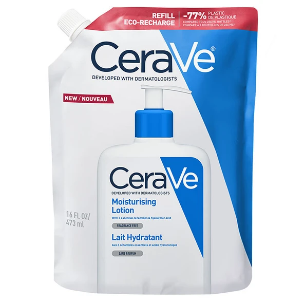 Cerave Nemlendirici Yüz ve Vücut Losyonu-Seramid Ve Hyalüronik Asit İçerikli 473 ml - Refill ürün görseli 1