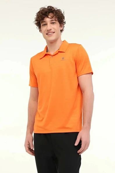 Lumberjack Ct461 Sherman Erkek Yakali Tshirt - Turuncu ürün görseli 1