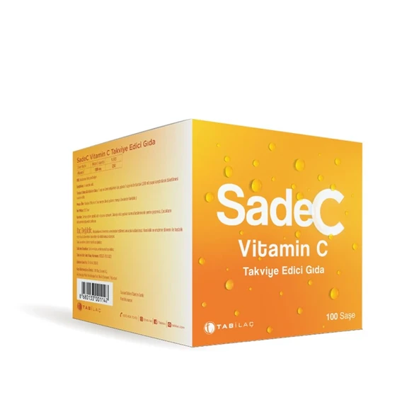 SadeC Vitamin C 100 Saşe ürün görseli 1