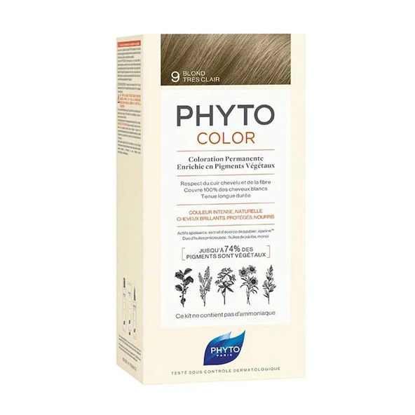 Phyto Phytocolor Bitkisel Saç Boyası - 9 - Açık Sarı ürün görseli 1