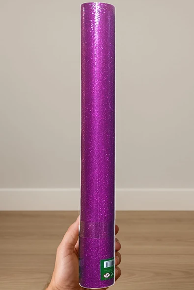 Pembe Yapışkanlı Asetat 45x200 cm - 1 Adet ürün görseli 1