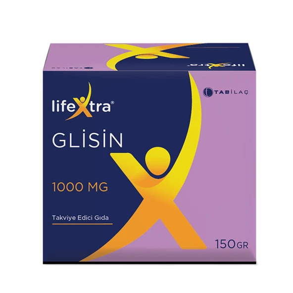 LifeXtra Glisin 1000 mg Takviye Edici Gıda 150 gr ürün görseli 1