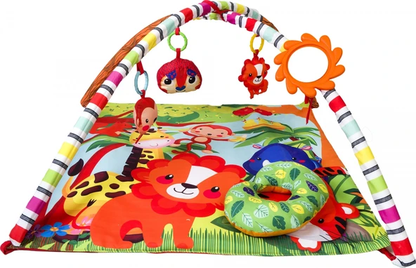 Comfymax Safari Oyuncaklı Aktivite Oyun Halısı ürün görseli 1
