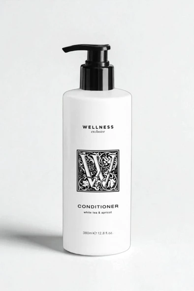 Wellness Exclusive White Tea & Apricot Conditioner 380 ml – Beyaz Çay ve Kayısı Özlü Saç Bakım Kremi ürün görseli 1