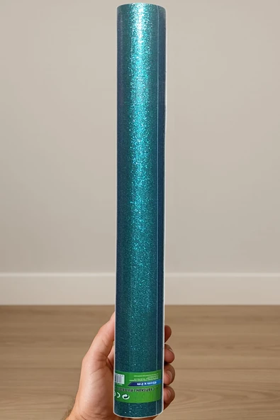Koyu Su Yeşili Yapışkanlı Asetat 45x200 cm - 1 Adet ürün görseli 1