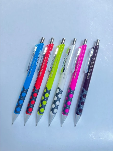 Mikro MK 9001 0.5 Uçlu Versatil Kurşun Kalem 6 lı Set ürün görseli 1