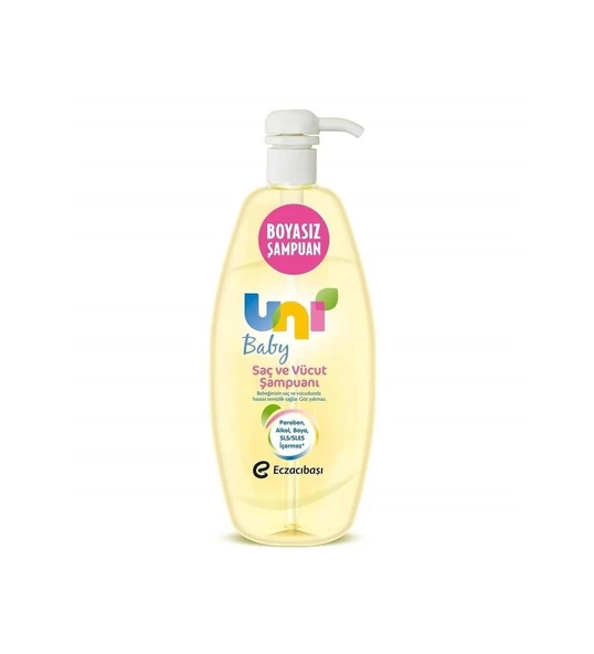 Uni Baby Saç Ve Vücut Şampuanı 500ml ürün görseli 1