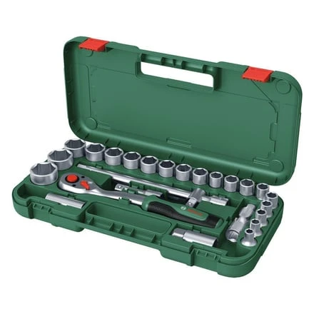 Bosch 1/2 25 Parça Cırcırlı Somun Sıkma Seti - 1600A02Z9F ürün görseli 1