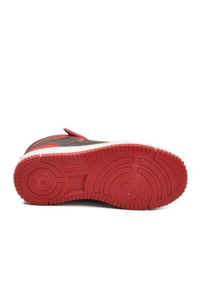 Kırmızı Erkek Çocuk Hi Sneaker - Resim 4