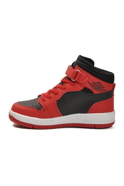 Kırmızı Erkek Çocuk Hi Sneaker - Resim 2