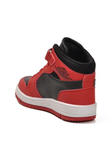 Kırmızı Erkek Çocuk Hi Sneaker - Resim 3