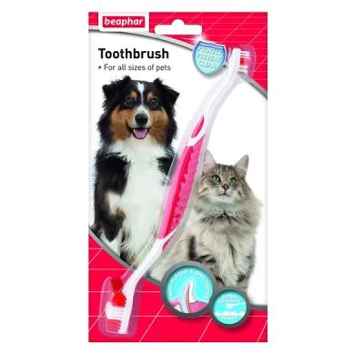 Beaphar Toothbrush Çift Taraflı Köpek Diş Fırçası ürün görseli 1