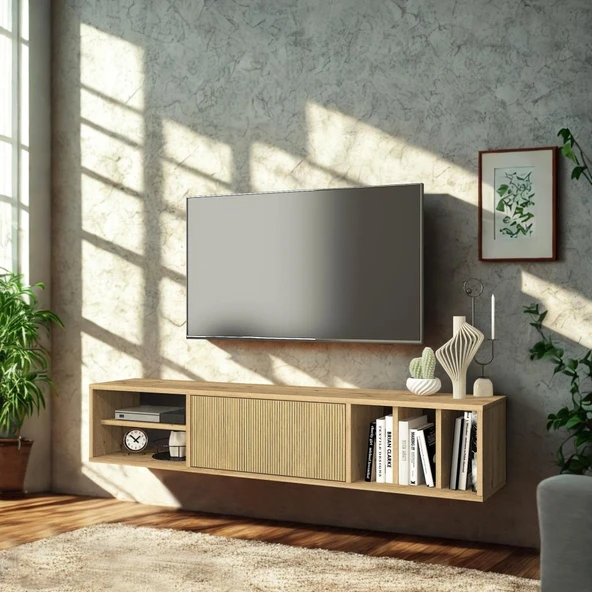Dekorister Dosso Tv Sehpası 150cm Sepet - Yunus ürün görseli 1