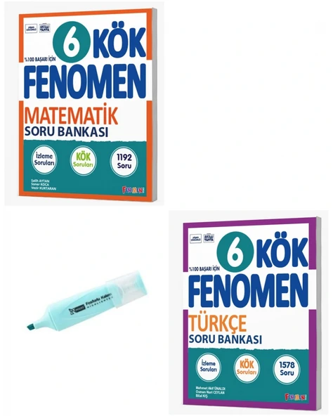 6. Sınıf KÖK Serisi Matematik Ve Türkçe Soru Bankası ürün görseli 1