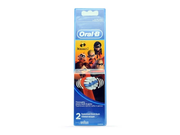 Oral-B Stages Çocuklar İçin Diş Fırçası 2'li Yedek Başlığı Incredibles ürün görseli 1