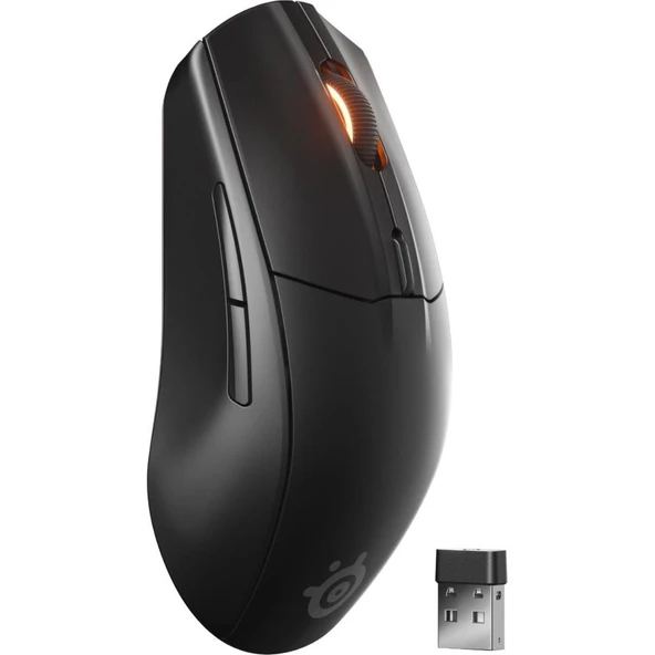 Rival 3 Wireless Gen 2 Gaming Mouse - 2.4ghz ve Bluetooth Bağlantı - Siyah ürün görseli 1