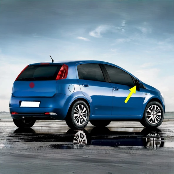 Fiat Grande Punto 2006-2011 Sağ Dış Ayna Camı Elektrikli 71740497 ürün görseli 1