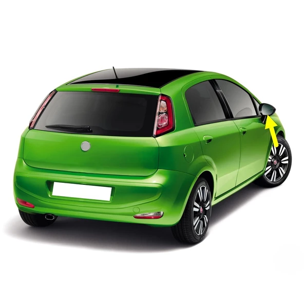 Fiat Punto Popstar 2012-2017 Sağ Dış Ayna Camı Elektrikli 71740497 ürün görseli 1