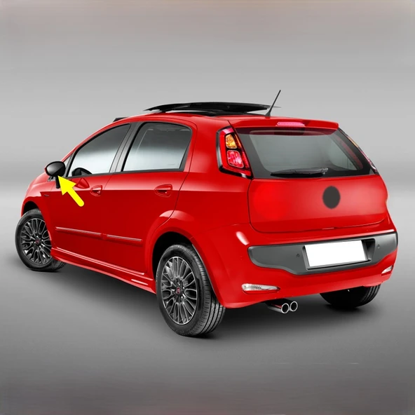 Fiat Punto Popstar 2012-17 Sol Ayna Camı Elektrikli Isıtmalı 71740498 ürün görseli 1