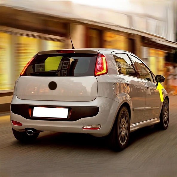 Fiat Punto Evo 2009-2014 Sağ Dış Ayna Camı Elektrikli 71740497 ürün görseli 1