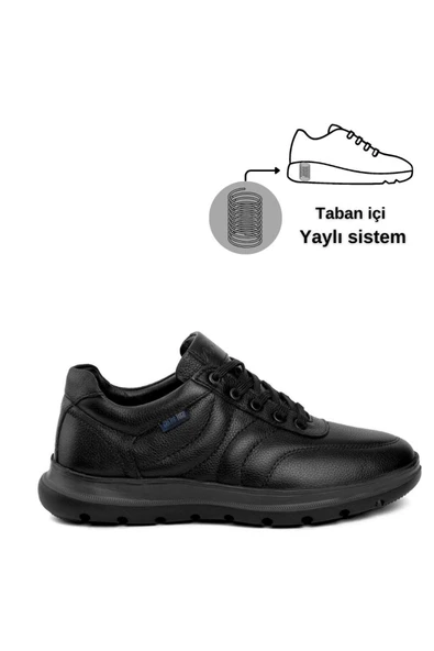 Marcomen 20023 Erkek Hakiki Deri Bağcıklı Anti Stress Atom Ayakkabı ürün görseli 1