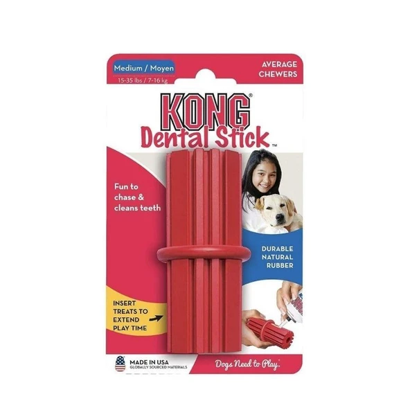 Kong Dental Stick Diş Temizliği Sağlayan Köpek Oyuncağı M ürün görseli 1