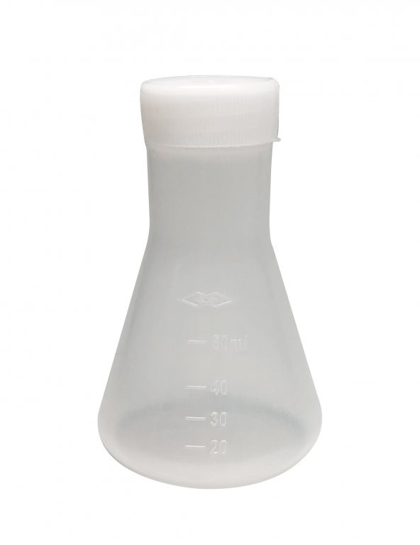 PLASTİK ERLENMAYER SET 5 ADET 50 ML ürün görseli 1