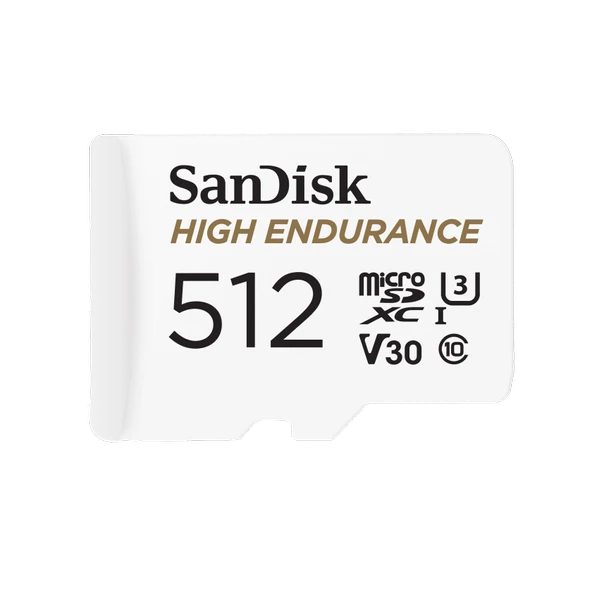 SANDISK 512GB Max Endurance microSDXC + SD Adapter 100/40 MB/s ürün görseli 1