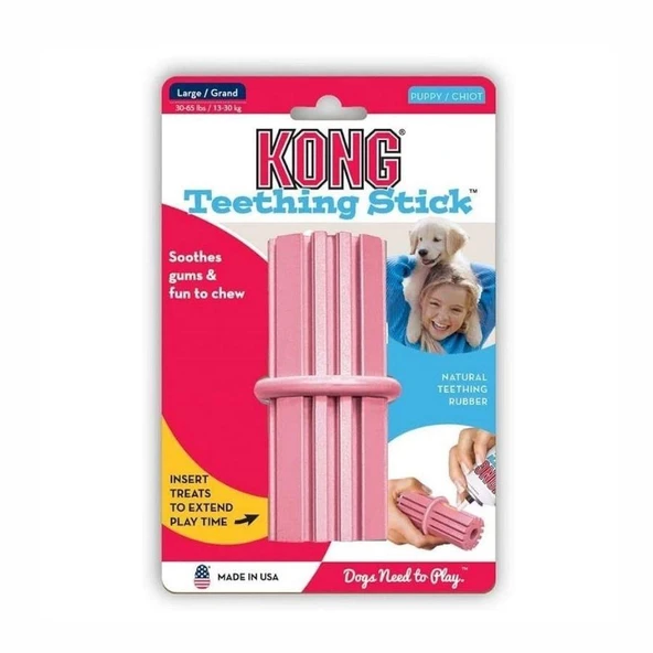 Kong Teething Stick Diş Temizliği Sağlayan Çok Amaçlı Yavru Köpek Oyuncağı L ürün görseli 1