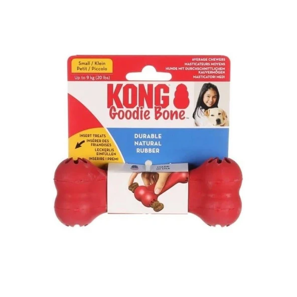 Kong Goodie Bone Kemik Şeklinde Çok Amaçlı Köpek Oyuncağı S ürün görseli 1