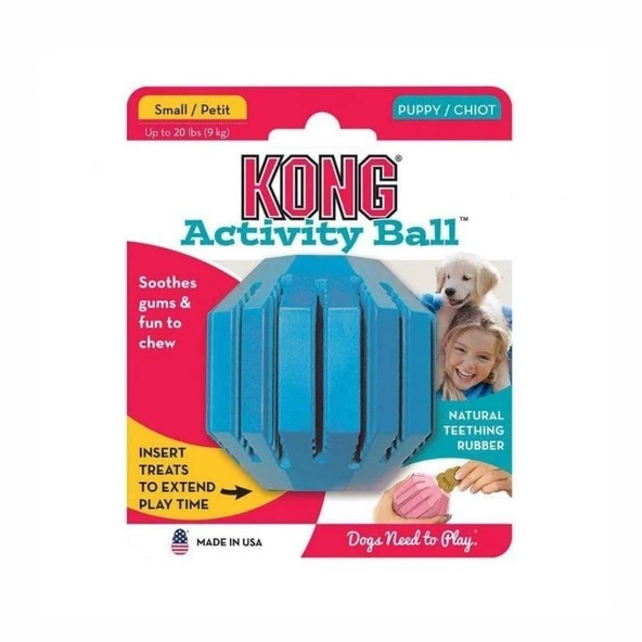 Kong Activity Ball Çok Amaçlı Yavru Köpek Oyuncağı S ürün görseli 1