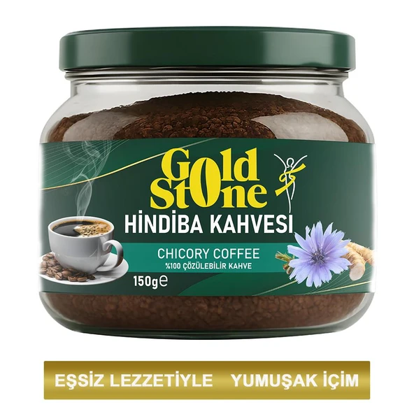 Gold Stone Hindiba Kahvesi 1 Aylık (60 Kullanım) Net 150gr ürün görseli 1