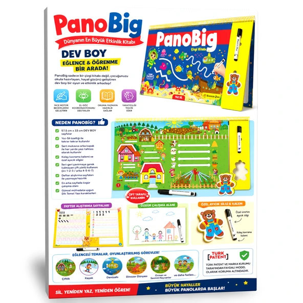 PanoBig - Dünyanın En Büyük Etkinlik Kitabı ürün görseli 1