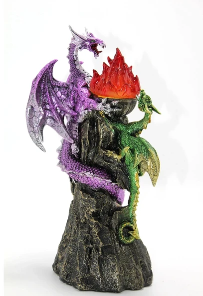 Polyester Ledli Dragon Figürü Alk2335 ürün görseli 1