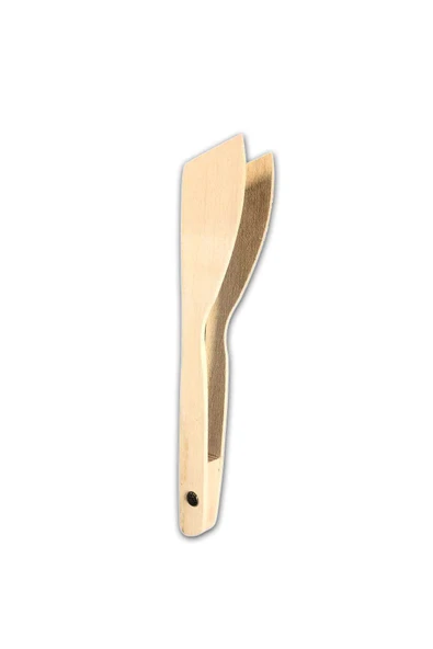 Ahşap Gürgen Ağacı Mutfak Maşası 30x5 cm ürün görseli 1