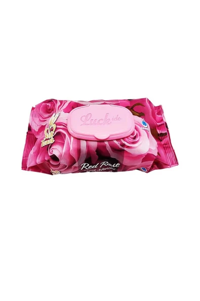 Red Rose Islak Havlu Mendil 90 Adet Kapaklı Gül Kokulu ürün görseli 1